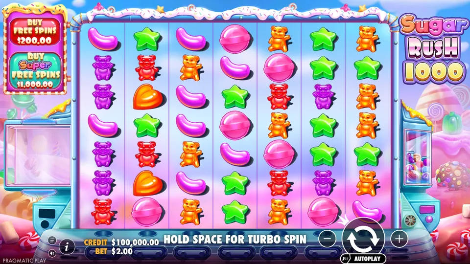 Demo de Sugar Rush 1000
