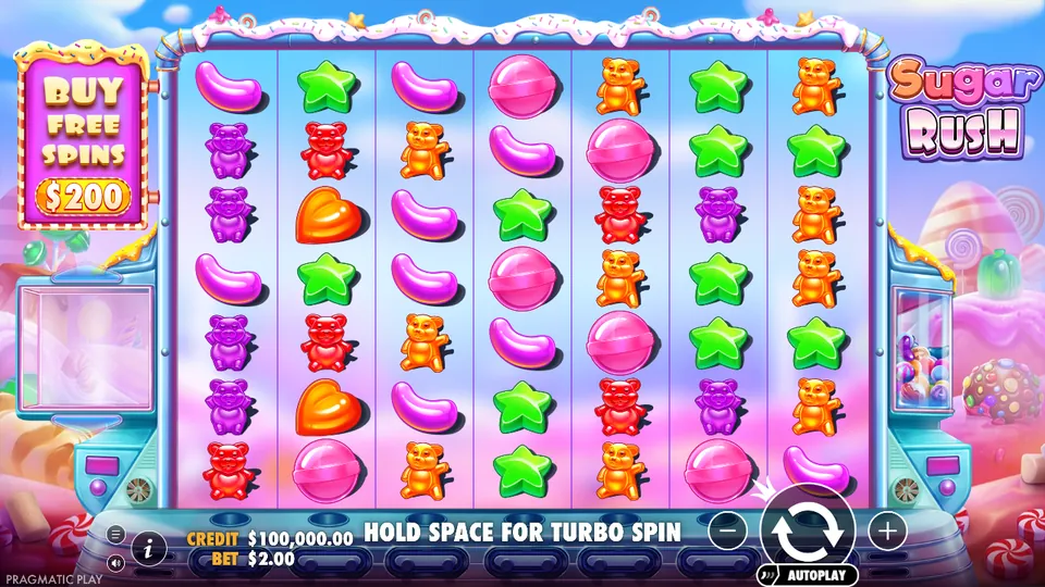 Spil Sugar Rush demo